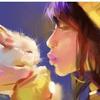 癒しウサギ
