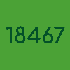 18467