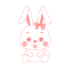 うさぎクラフト