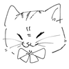 ねこの眉間しましま