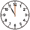 11時。