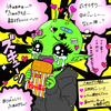 宇宙人イラストレーターおちゃ。