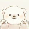 いやしキャラ白くまくん