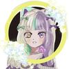 三毛ねこ花✭イラスト