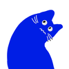 マルチにできるあおいねこ