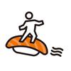 Sushi the wave