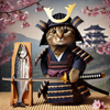 猫ざむらい