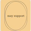 may support