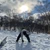 雪山のルフィ
