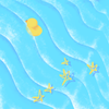 砂浜のら