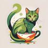猫抹茶