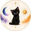 黒猫のルナル