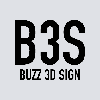BUZZ 3D SIGN