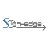 Sign edge