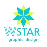 Wstar graphic design