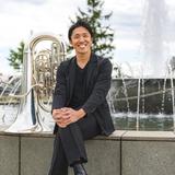 河野一之 チューバ、指揮、金管バンド