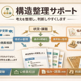 構造整理サポート（大学受験・悩み相談等）