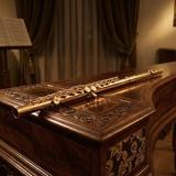 Flutist teaching