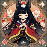 御霊屋神社の黒葛 お稲荷さんのご神託
