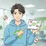 LINEサポーター　こはく