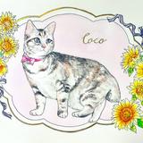 あゆみ　イラスト　似顔絵