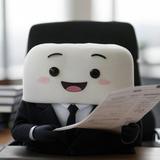 考えるおもち