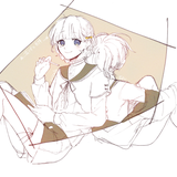 Liliは練習中