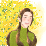 ひまり似顔絵イラスト