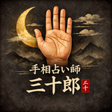 手相占い師　三十郎
