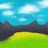 透き通った青空