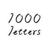 1000letters
