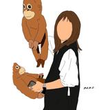 おさるのいらすと‪ෆ‪