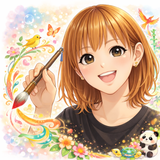 沖縄花文字作家、講師　35 （さんご）