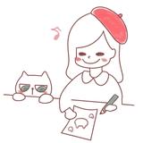 左利きのネコ