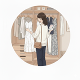 ふだん着のスタイリスト てて