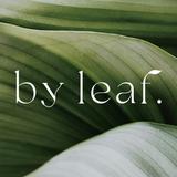 by leaf