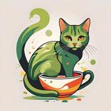 猫抹茶