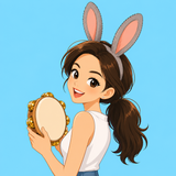 イラスト楽譜のうさぎ先生