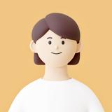 yamiⅠシンプルな3Dイラスト