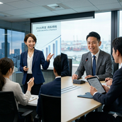海外営業　英語会話・メール添削
