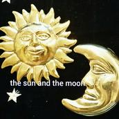 太陽と月の光
