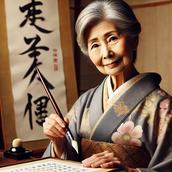 書道家　青舟