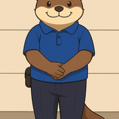 癒しの動物系なんでも占い師　おっとりくん