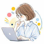 AmazonとCanvaのお姉さん