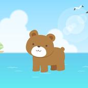 南の島のクマさん