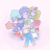 つみねこ作者のなくも（奈雲）