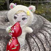 藍色綿飴