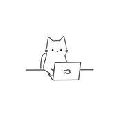 ねこの前足