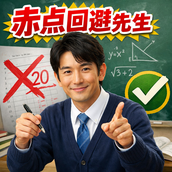 赤点回避先生（中学高校数学）