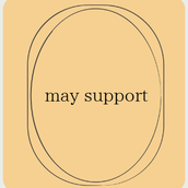 may support